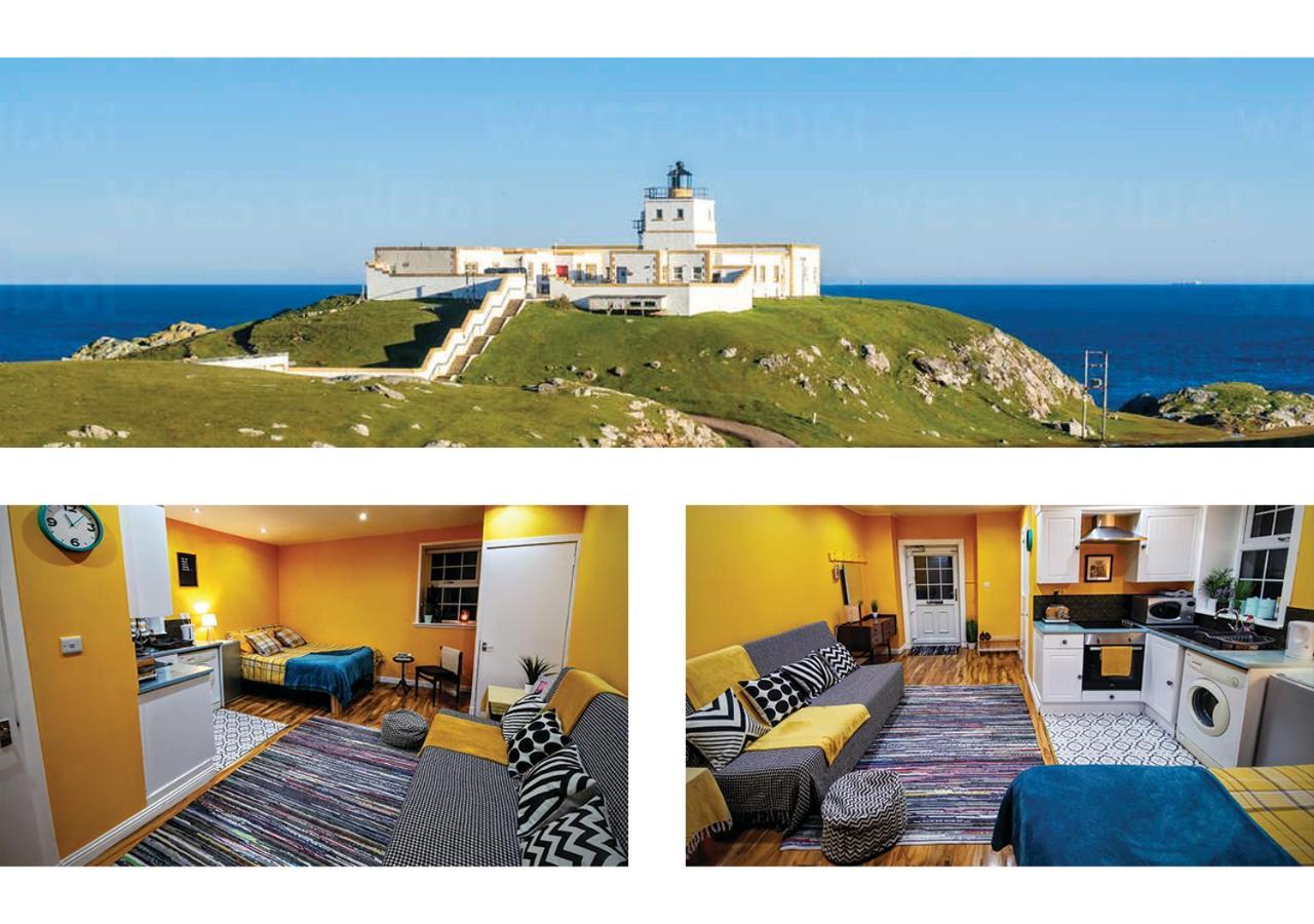 Strathy Point Lighthouse Apartment Bagian luar foto